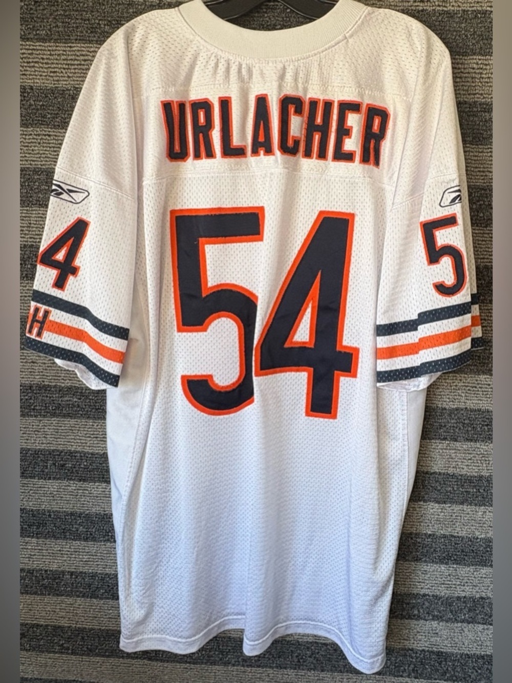 Vintage 2000’s Reebok Brian Urlacher Chicago Bears Authentic Pro Jersey Size 54 - Picture 7 of 9